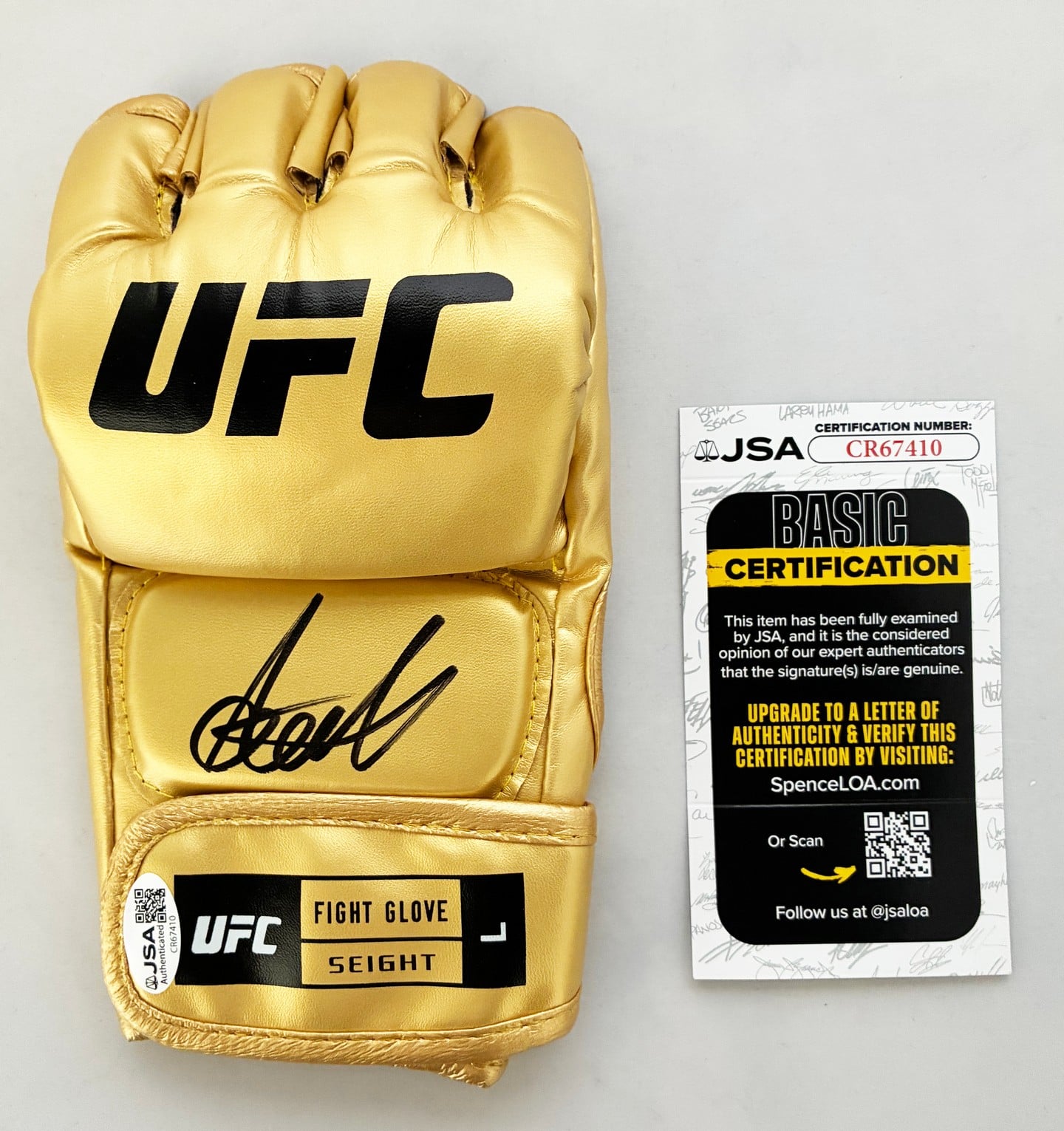 Arman Tsarukyan Signed UFC Glove JSA 1