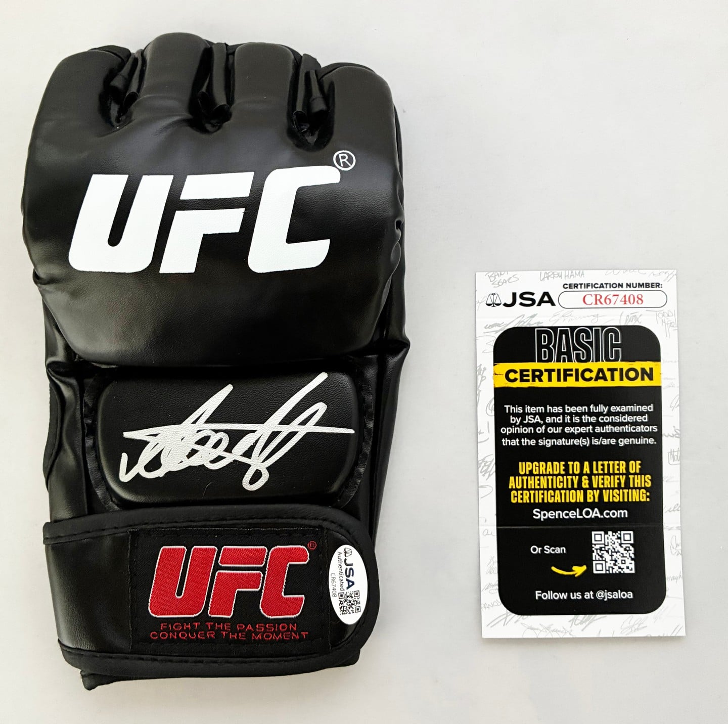 Arman Tsarukyan Signed UFC Glove JSA 3