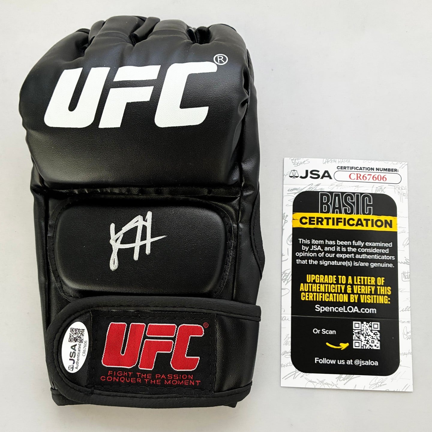 Josh Hokit Signed UFC Glove JSA 7