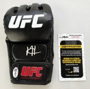 Josh Hokit Signed UFC Glove JSA 8