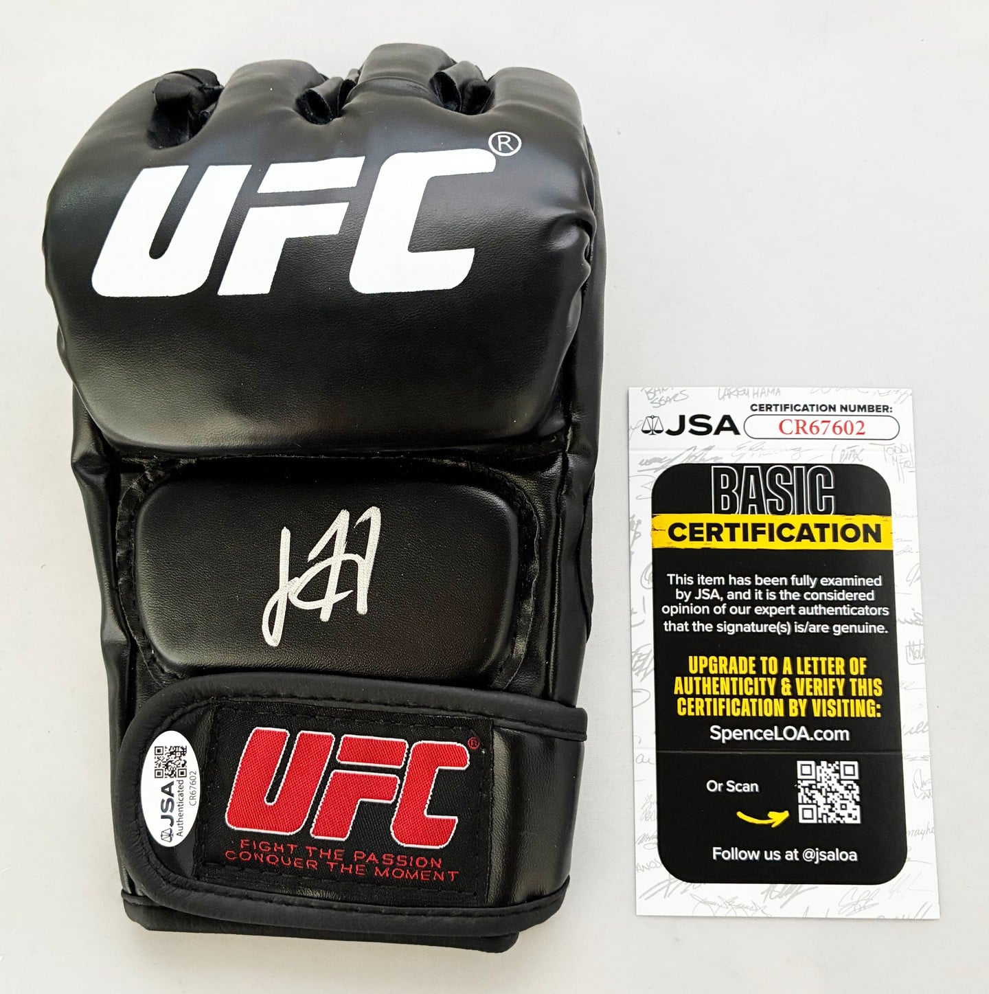 Josh Hokit Signed UFC Glove JSA 11