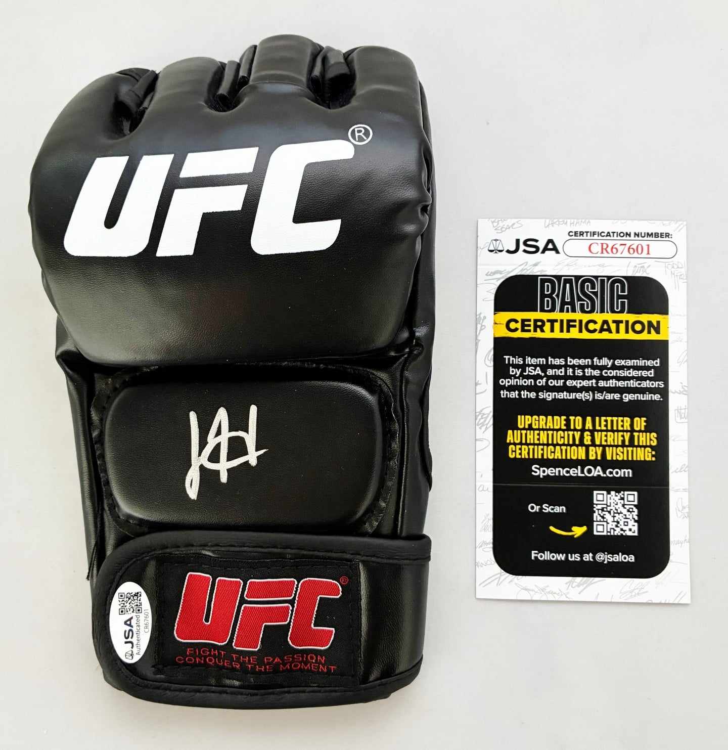 Josh Hokit Signed UFC Glove JSA 12