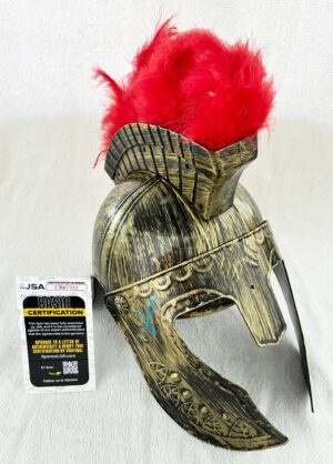 Matt Damon Signed Odysseus Helmet The Odyssey JSA 2