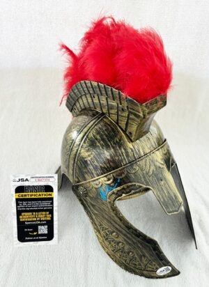 Matt Damon Signed Odysseus Helmet The Odyssey JSA 3