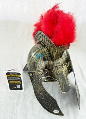 Matt Damon Signed Odysseus Helmet The Odyssey JSA 5