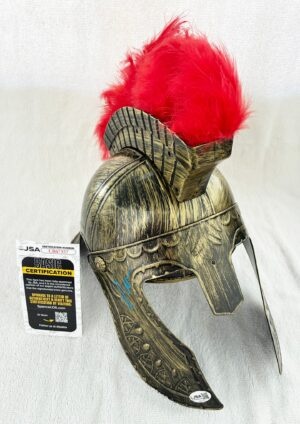 Matt Damon Signed Odysseus Helmet The Odyssey JSA 8