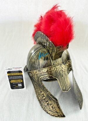 Matt Damon Signed Odysseus Helmet The Odyssey JSA 10