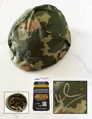Willem Dafoe Signed Helmet Platoon JSA