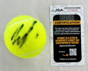 Ben Shelton Signed Tennis Ball JSA 3