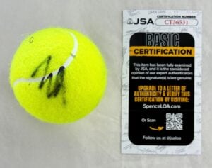 Ben Shelton Signed Tennis Ball JSA 5