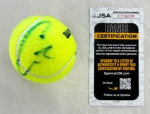 Carlos Alcaraz Signed Tennis Ball JSA