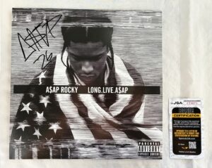 Asap Rocky Signed Vinyl Long.Live.A$ap JSA 1
